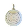 Tribal 92.5 Sterling Silver Shell Pendant PDSH69