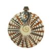 Tribal Silver Pendant Sea Shells Shiva Eye PDSH19