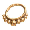 Unique Tribal Brass Septum Nose Ring Piercing Jewelry NSBE02