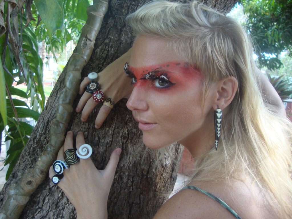 Spiral Shell Ring Natural Handmade Organic Ornament - Image 5