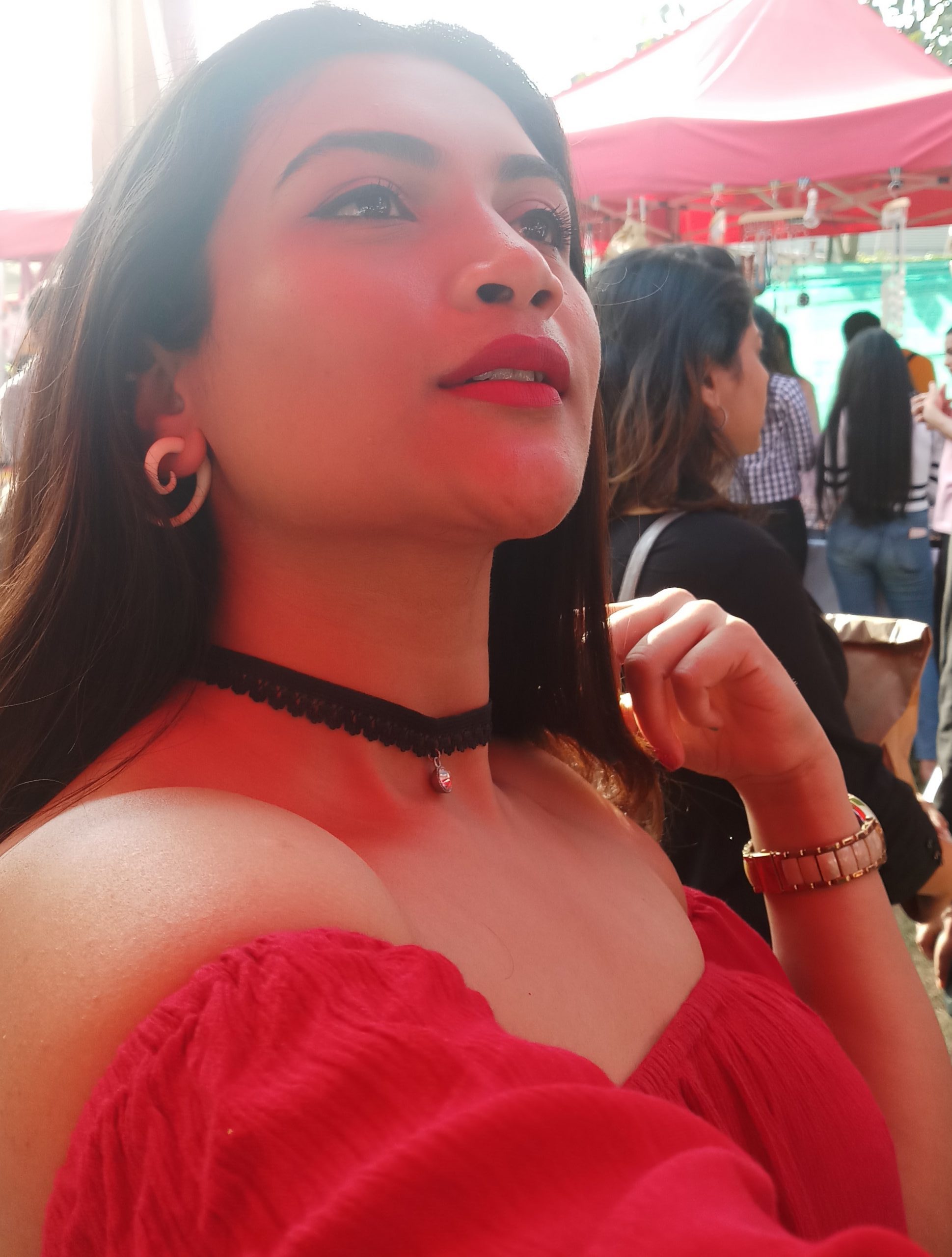 Unique Spiral Bone Earring Fake Gauge Handmade Design - Image 5