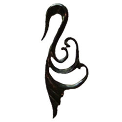 Parvati Design Horn Expander Handmade Ear Stretcher Buffalo Horn PEX060