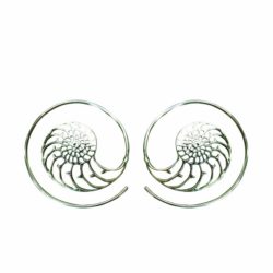 Spiral Silver Sterling Earring 92.5 Unique Handmade Jewelry ERSVR02