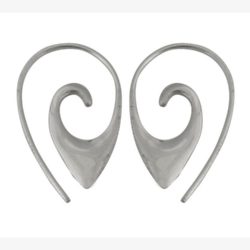 Tribal Spiral Drop Sterling Silver Earring 92.5 ERSVR05