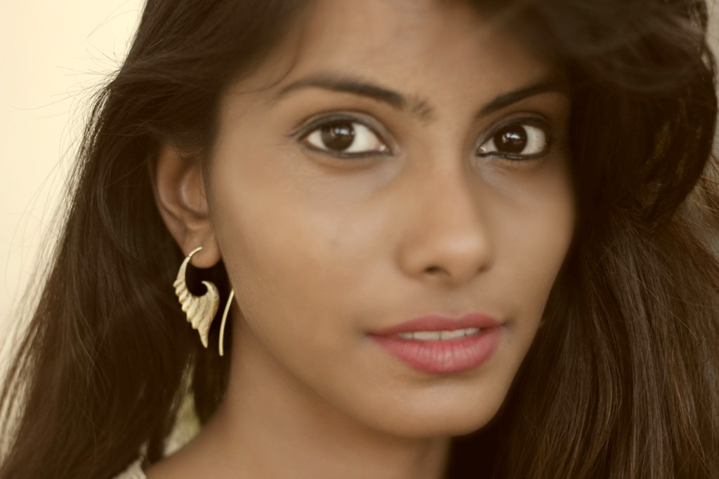 Brass Dangle Drop Earring Wings Design Handmade Unique Fashion ERBS10