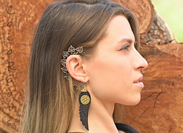 Wholesale Long dangle tassel one ear earring crystal ear climber single ear  cuff statement rhinestone chain women jewelry From malibabacom