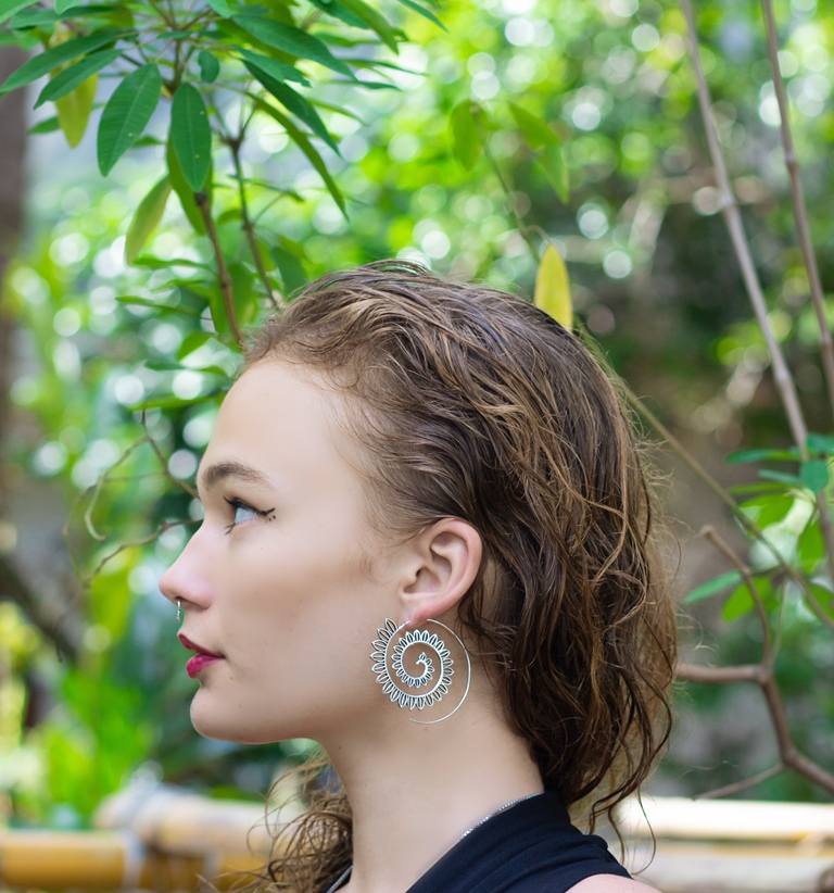 Spiral Hook Earrings