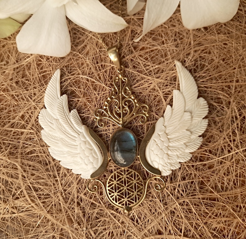 Regalia Angel Wings Necklace