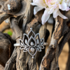 Small-delicate-silver-lotus-ring-in-silver-coloured-brass-by-CocoRoot